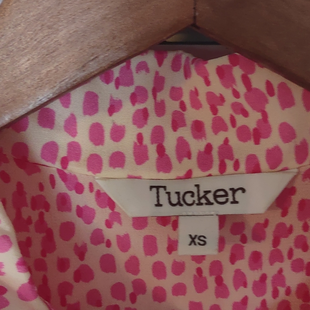 Anthropologie x Tucker Pink Midi Dress - Picture 5 of 11